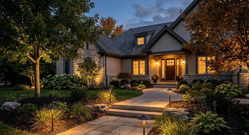 Landscape Lighting Installation in Overland Park, KS