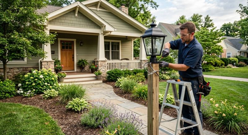 Terrace Lighting Installation in Denver County, CO